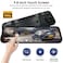 9.8 Inch Touch Screen Dash Cam with Night Vision, Full HD 1080P, Rear Camera Included, Starlight Night Vision, Wide Angle Lens