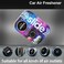 Aroma Car Slide Organic Fibers Car Air Freshener - Black Fragrance, 30g, Long-Lasting Freshness, Suitable for All Vehicle Air Vents