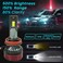 High-Performance LED Headlight Bulbs - 60W, 5500 Lumens, 6500K Cool White, Long-Lasting, Easy Installation, Patent Design.