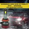 High-Performance LED Headlight Bulbs - 60W, 5500 Lumens, 6500K Cool White, Long-Lasting, Easy Installation, Patent Design.