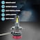 High-Power LED Headlight Bulbs 60W 5500LM H4 for Enhanced Visibility - 6500K Cool White, IP65 Waterproof, 30,000 Hours Lifespan, Easy Installation.
