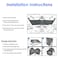Universal Car Windshield Sunshade with Premium Reflective Polyester, Heat Reduction, End-to-End Sun Protection, Easy Installation(HONDA)