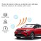 Universal Car Windshield Sunshade with Premium Reflective Polyester, Heat Reduction, End-to-End Sun Protection, Easy Installation  (Geely)