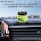 Black Odor Air Freshener with Natural Essential Oils, 180g - Ideal for Car &amp; Home, Long-Lasting Fragrance, Odor Eliminator (VANILLA)