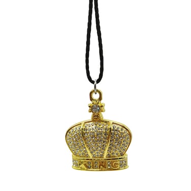 King Crown Metal Mirror Hanging Ornament for Car Rearview Mirror Decoration &ndash; Durable Metal Pendant 1 Piece