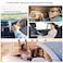 BLACK ODOR Car Air Freshener Natural Essential Oil 90g - Long Lasting, Spill-Proof, Gel-Based Freshness for Car, Home, and Office (Jasmine)
