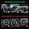 AREON X-perience X Car Air Freshener Card - Long-Lasting Premium Fragrance   Easy Clip Design for AC Vents - Quality Car Perfume (Black-Crystal)
