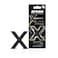 AREON X-perience X Car Air Freshener Card - Long-Lasting Premium Fragrance   Easy Clip Design for AC Vents - Quality Car Perfume (Black-Crystal)
