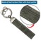 Car Keychain for women and men Key Fob Keychain, Key Chain Holder, Leather and Carbon Fiber Keychain,360 Degree Rotatable, Durable &amp; Stylish Accessory for Vehicles, Bags &amp; Gifts(Black &amp; Gray- GM)
