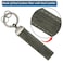 Car Keychain for women and men Key Fob Keychain, Key Chain Holder, Leather and Carbon Fiber Keychain,360 Degree Rotatable, Durable &amp; Stylish Accessory for Vehicles, Bags &amp; Gifts(Black &amp; Gray-HONDA)
