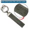 Car Key Chain for Women Men, Keychain Keyring, Key Chain Holder, Leather Carbon Fiber Keychain, Durable and Stylish Accessory for Cars, Bags, Gifts (Black and Grey - Mazda)