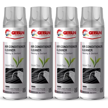 Combo Offer - GETSUN Buy 4 Pieces Air Conditioner Cleaner Car Air Cleaner Foam, Reduce Musty Smell, Create Fragrance, Clean, Reduce Dust &amp; Dirt 500 ml
