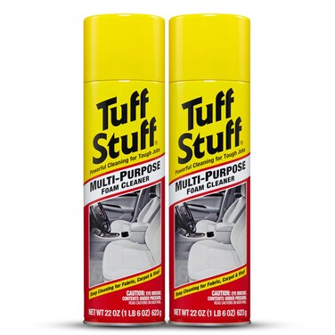 Combo Offer -2PCS Multi-Purpose Foam Cleaner by Tuff Stuff, Use on Car Interior, Furniture, Carpet, 22 Oz Each, Car Cleaning Sprayer Bottle, Car Wash Shampoo