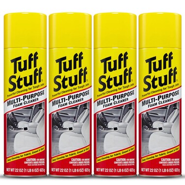 Combo Offer - Buy 4 PCS Multi-Purpose Foam Cleaner by Tuff Stuff, Use on Car Interior, Furniture, Carpet, 22 Oz Each, Car Cleaning Sprayer Bottle, Car Multi-Purpose Foam Cleaner