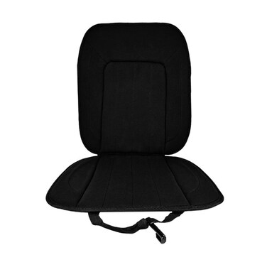 3XR Car Seat Cushion with Back Support Pillow: Enhanced Comfort Memory Foam Design for Pain Relief, Ideal for Drivers and Office Use - (Black)
