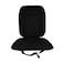 3XR Car Seat Cushion with Back Support Pillow: Enhanced Comfort Memory Foam Design for Pain Relief, Ideal for Drivers and Office Use - (Black)