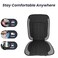 3XR Car Seat Cushion with Back Support Pillow: Enhanced Comfort Memory Foam Design for Pain Relief, Ideal for Drivers and Office Use -(Black &amp; White)