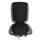 3XR Car Seat Cushion with Back Support Pillow: Enhanced Comfort Memory Foam Design for Pain Relief, Ideal for Drivers and Office Use -(Black &amp; White)