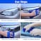 Blue 2-in-1 Microfiber Drying Towel, Ultra Absorbent, Streak-Free Finish, Scratch-Free, Machine Washable, Durable, Perfect for Car Detailing, Cleaning, and Polishing
