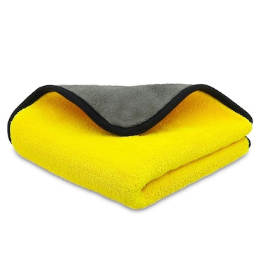 FaJ 2-in-1 Microfiber Drying Towel - Ultra Absorbent, Dual-Sided Design, Streak-Free Cleaning