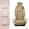 Universal Fit Cushioned Car Seat Cover 2pcs, Soft and Durable Beige Fabric, Easy Installation, Front Seat Covers with Storage Pockets, Fits Cars, SUVs, Hatchbacks.
