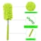 Microfiber Duster  25" to 75" Extendable Pole, Washable Dusters for Cleaning, Cleaning Supplies for Office, Car, Window, Furniture, Ceiling Fan (neon green)
