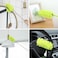 Microfiber Duster  25" to 75" Extendable Pole, Washable Dusters for Cleaning, Cleaning Supplies for Office, Car, Window, Furniture, Ceiling Fan (neon green)
