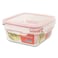 Glasslock Square Food Container, Safe For Oven 900ml (Ocst-165)