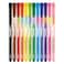 Maped Nightfall Felt Tip Pens &ndash; 12 Colors &ndash; Triangular Shape &ndash; Strong Nylon Tip &ndash; Washable Ink