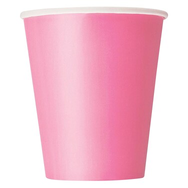 Unique Papper Cups Pink 9oz