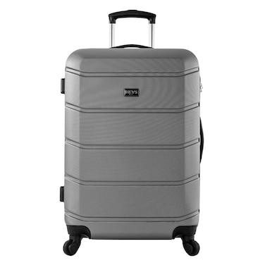 هيس حقيبة سفرصلبة مع 4 عجلات لون أحمر 66 سنتميتر