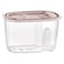 Sapphire Dry Food Box 1L &ndash; BG-283, polypropylene plastic, BPA-free, rectangular shape, airtight lid