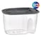 Sapphire Dry Food Box 1L &ndash; BG-283, polypropylene plastic, BPA-free, rectangular shape, airtight lid