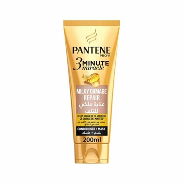 Pantene Pro-V 3 Minute Miracle Milky Damage Repair Conditioner + Mask 200 ml
