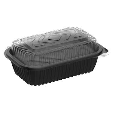 كوزموبلاست صندوق غداء مع غطاء 765 مل أسود