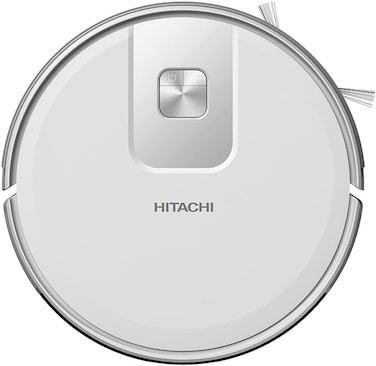 مكنسة كهربائية روبوتية من هيتاشي RV-X15N، لون أبيض