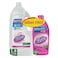 Vanish Liquid Fabric Stain Remover 1.8L for Whites + 500ml Free for Coloured &amp; White Clothes