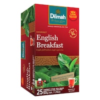 Dilmah Tea English Breakfast 25 Tea Bags