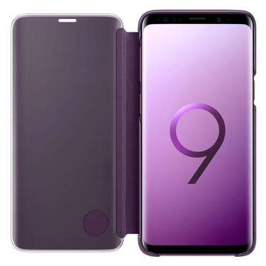 Samsung Clear View Case For Galaxy S9, Violet