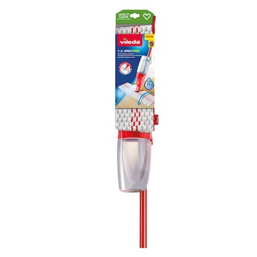 Vileda ProMist Max Flip Spray Flat Mop 167861 Red
