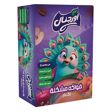 أوريجينال نكتار الفواكه المشكلة 125 مل ×18