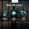 موسع نطاق شبكة Wi-Fi ثنائي النطاق TP-Link RE200 AC750 (يدعم تقنية OneMesh وWPS، ويعمل كمقوٍ للإشارة ونقطة وصول)