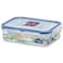 Locknlock Rectangular Short Food Container 360ml With Divlider
