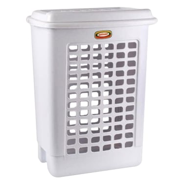 جلف ميد - سلة سفر مع غطاء أخضر/أبيض