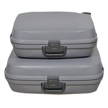 مجموعة حقائب سفر من ماركة ماجلان 2 قطعة لون رصاصى