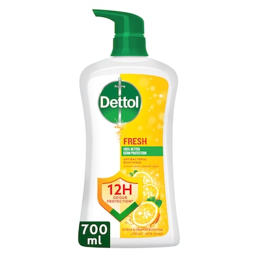 ديتول جل استحمام منعش حماية من الجراثيم 700 مل