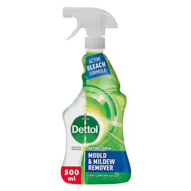 Dettol Anti-Bacterial Mould &amp; Mildew Remover Spray Bottle, 500ml