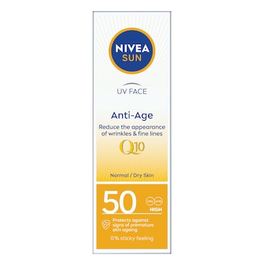   50 spf نيفيا كريم وجه مضاد لتقدم سن البشرة 50 مل