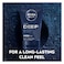 NIVEA MEN Face &amp; Beard Wash Cleanser, DEEP Active Charcoal, 100ml