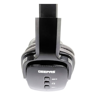 سماعة رأس بلوتوث جيباس مع ميكروفون - أسود - Ghp4702